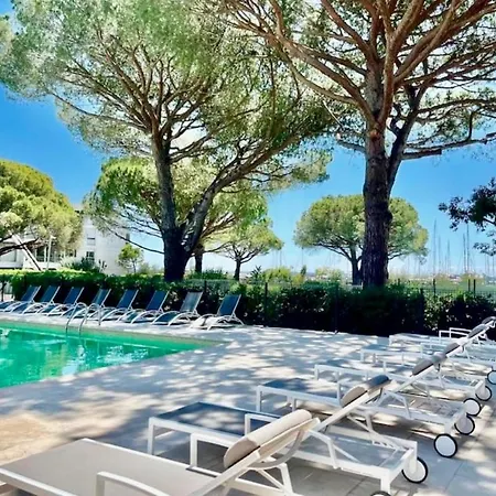 Magnifique T2 Luxe Cannes Privee Piscine Tennis Restaurant Apartment Mandelieu-la-Napoule