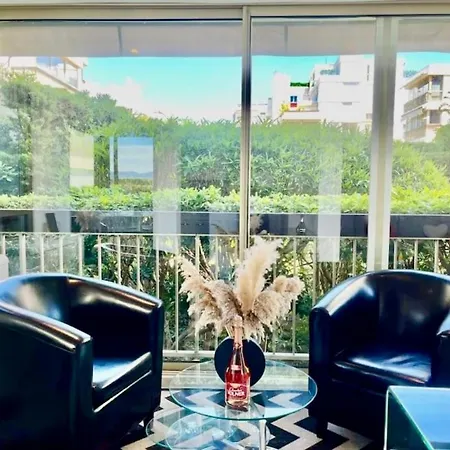 Magnifique T2 Luxe Cannes Privee Piscine Tennis Restaurant Apartment *